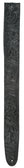 D'Addario Embossed Leather Guitar Strap, Black