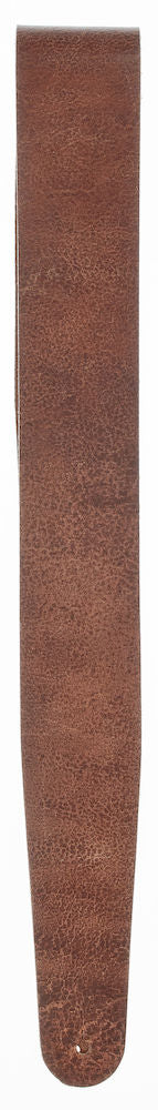 D'Addario Deluxe Leather Guitar Strap, Blasted, Brown