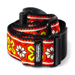 Dunlop Jacquard Avalon Red Strap