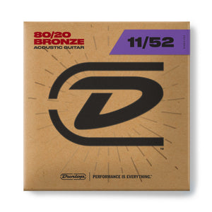 Dunlop 80/20 Bronze Acoustic Guitar Strings