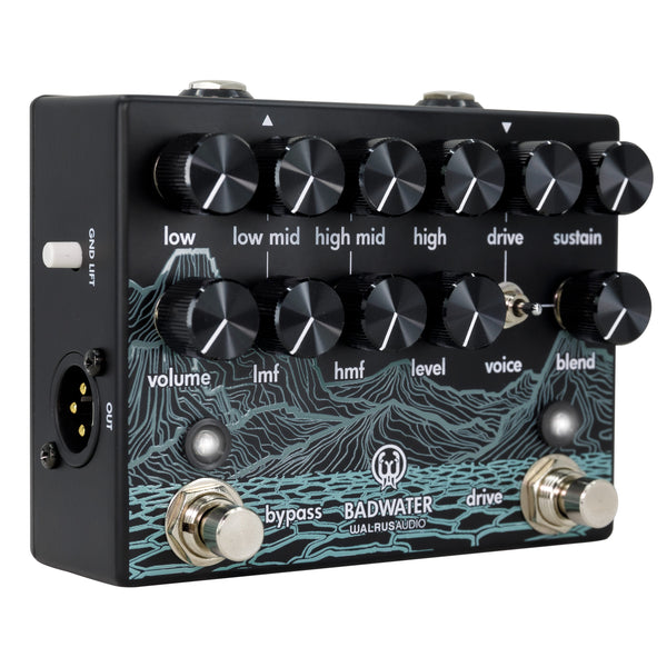 Walrus Audio Badwater: Bass Pre-Amp D.I.