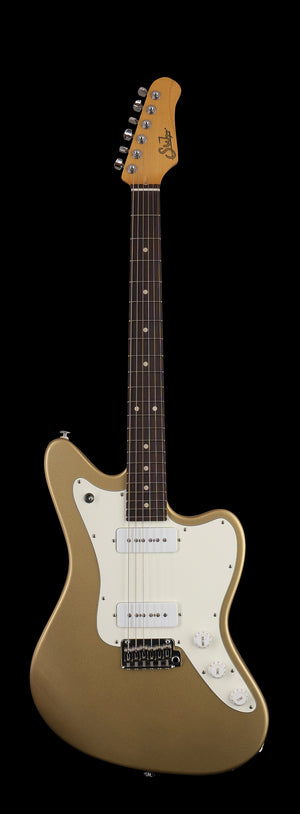 Suhr Classic JM Gold - hardcase upgrade