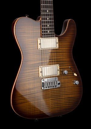 Tom Anderson Top T Shorty Hollow - Tiger Eye Burst