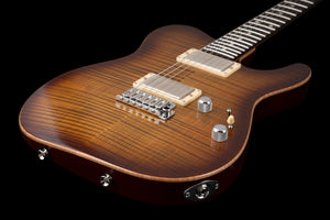 Tom Anderson Top T Shorty Hollow - Tiger Eye Burst