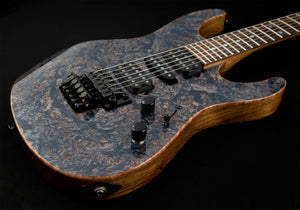 Suhr Custp, Modern Set Neck - Burl Maple Top