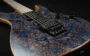Suhr Custp, Modern Set Neck - Burl Maple Top