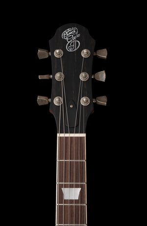 Patrick James Eggle Macon Single Cut - Tobacco Burst - Master Grade Top