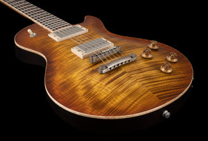 Patrick James Eggle Macon Single Cut - Faded Gold Burst - Master Grade Top