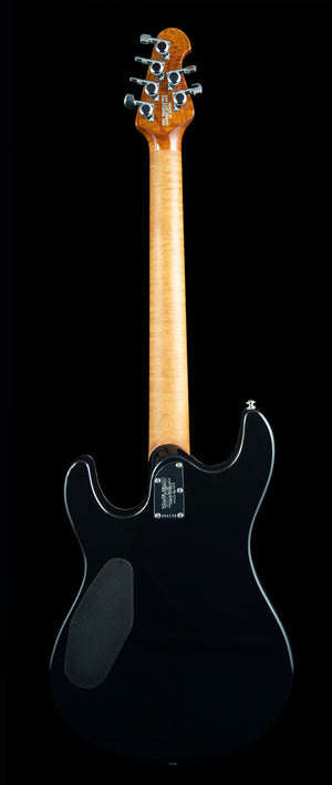 Ernie Ball Music Man Ball Family Reserve Ltd Ed Steve Morse Darklord Y2D Black Burst