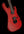 Tom Anderson Angel Player - Organic Grain Fiesta Red with Black