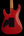 Tom Anderson Angel Player - Organic Grain Fiesta Red with Black