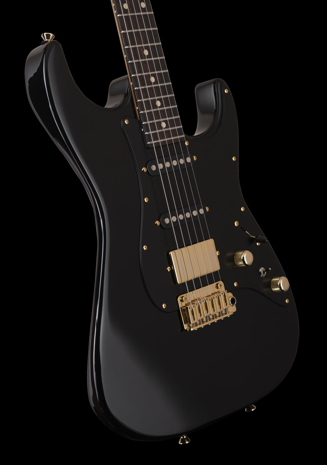 Tom Anderson The Classic - Black – Angel City Guitars