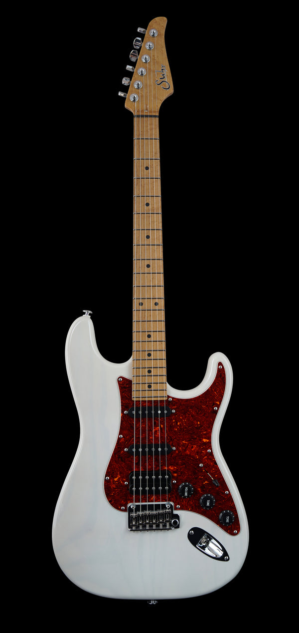 Suhr Limited Edition Classic S Paulownia, Trans White
