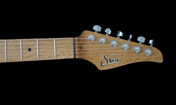 Suhr Limited Edition Classic S Paulownia, Trans Sonic Blue