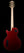 Nik Huber Krautster II Custom - Candy Apple Red