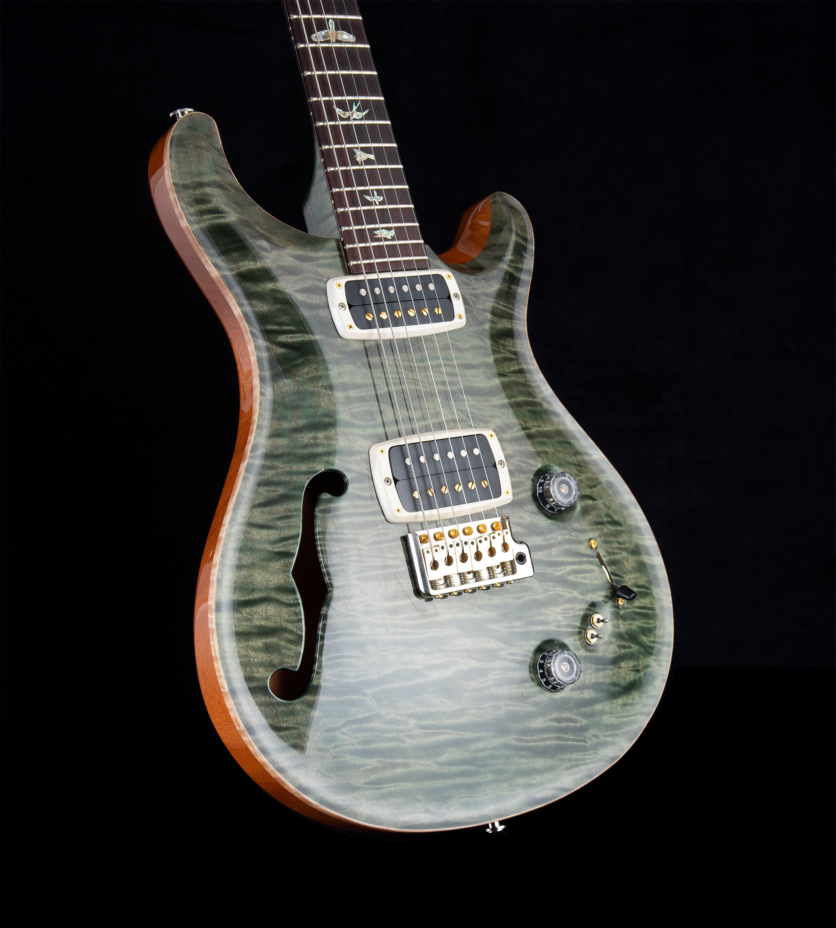 PRS Wood Library 408 Semi-Hollow Artist Package – Angel City Guitars