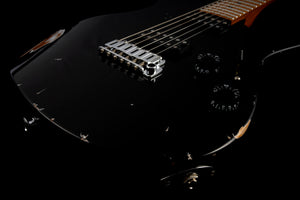 Suhr Custom Modern Antique Black Heavy Aged