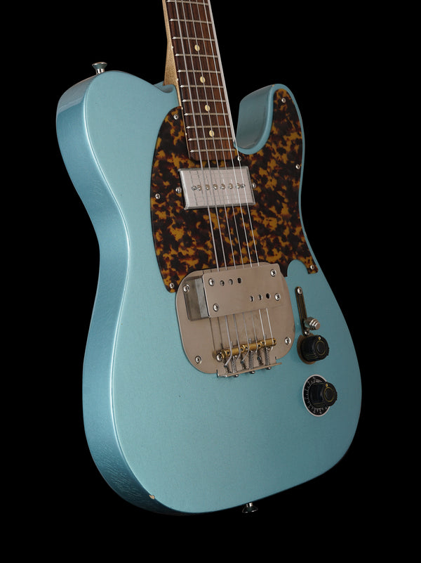 Waterslide T-Style Coodercaster - Ice Blue Metallic