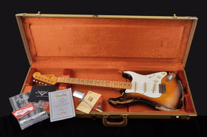 Fender Custom Shop '57 Heavy Relic Stratocaster - 2 Tone Sunburst