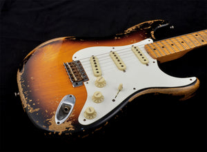 Fender Custom Shop '57 Heavy Relic Stratocaster - 2 Tone Sunburst