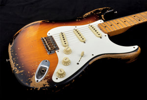Fender Custom Shop '57 Heavy Relic Stratocaster - 2 Tone Sunburst
