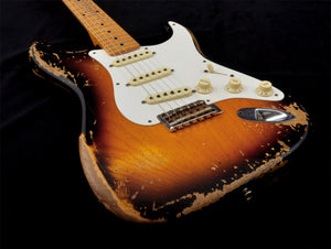 Fender Custom Shop '57 Heavy Relic Stratocaster - 2 Tone Sunburst