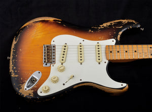 Fender Custom Shop '57 Heavy Relic Stratocaster - 2 Tone Sunburst