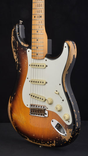 Fender Custom Shop '57 Heavy Relic Stratocaster - 2 Tone Sunburst