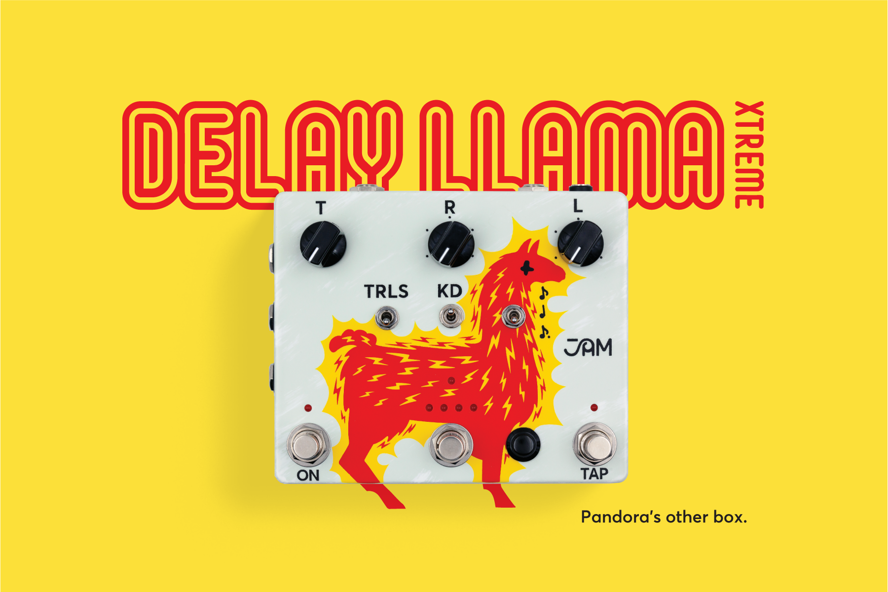 jam pedal delay llama JAM Pedals
