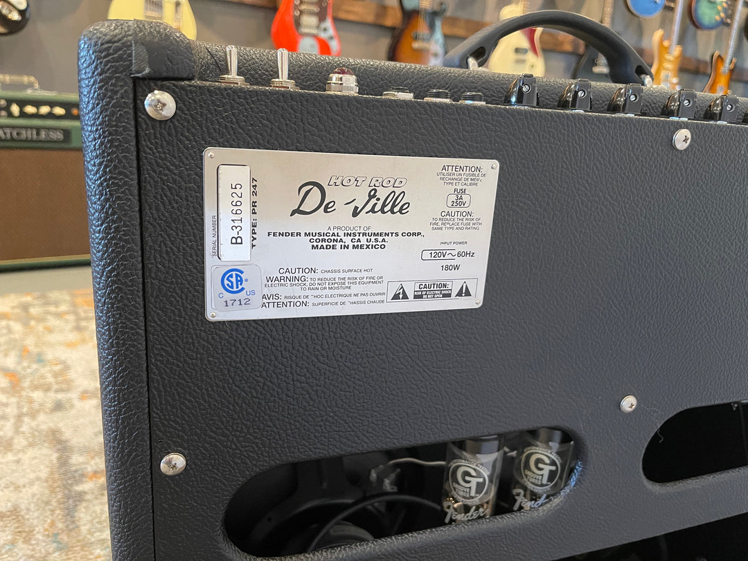 Fender Hot Rod DeVille 410 4x10 Combo Angel City Guitars