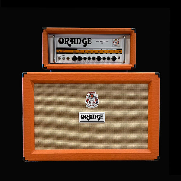 Orange Rockerverb 50 MK I Head and PPC212 Cab Set