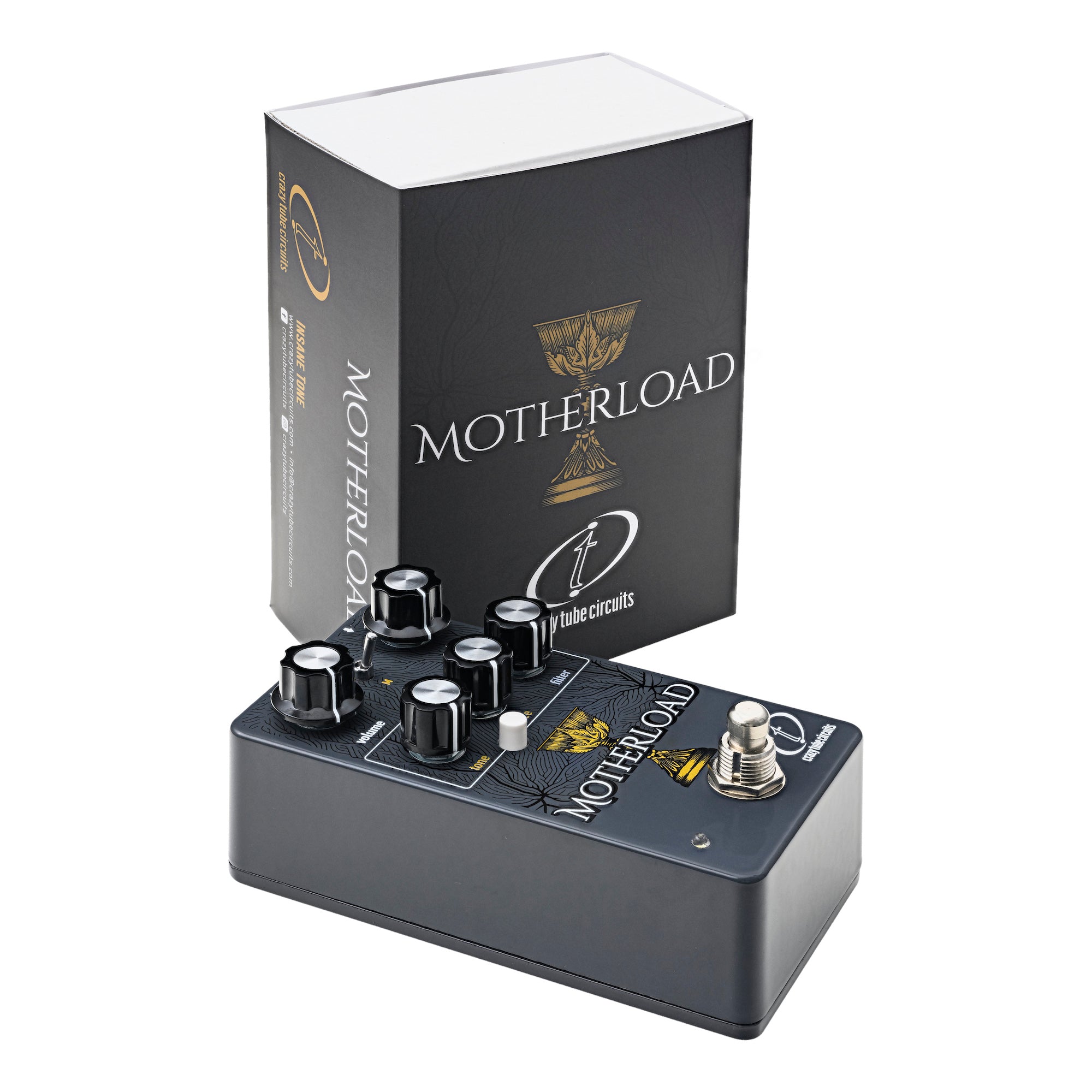 motherload pedal Crazy Tube Circuits Motherload Distortion Fuzz