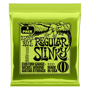 Ernie Ball Slinky Nickel Wound Electric Guitar Strings