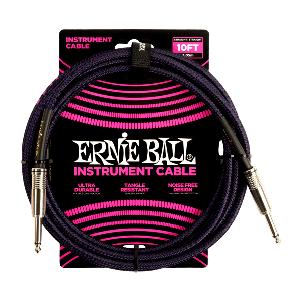 Ernie Ball Braided Instrument Cables