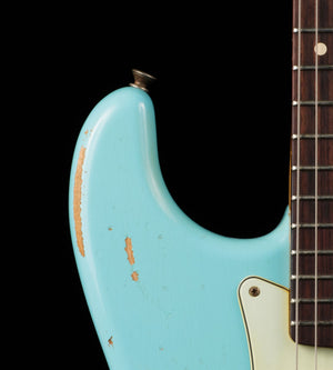Fender Custom Shop '63 Heavy Relic Stratocaster - Daphne Blue