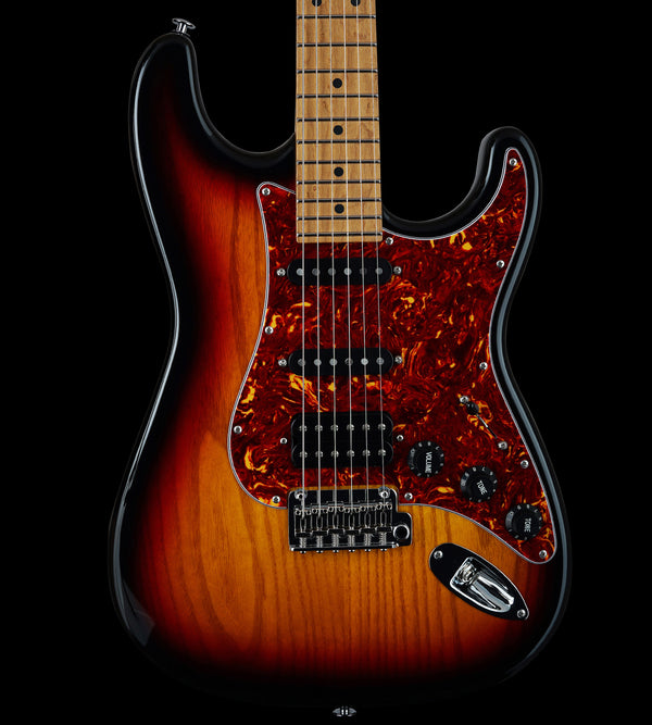 Suhr Limited Edition Classic S Paulownia, Trans 3 Tone Burst