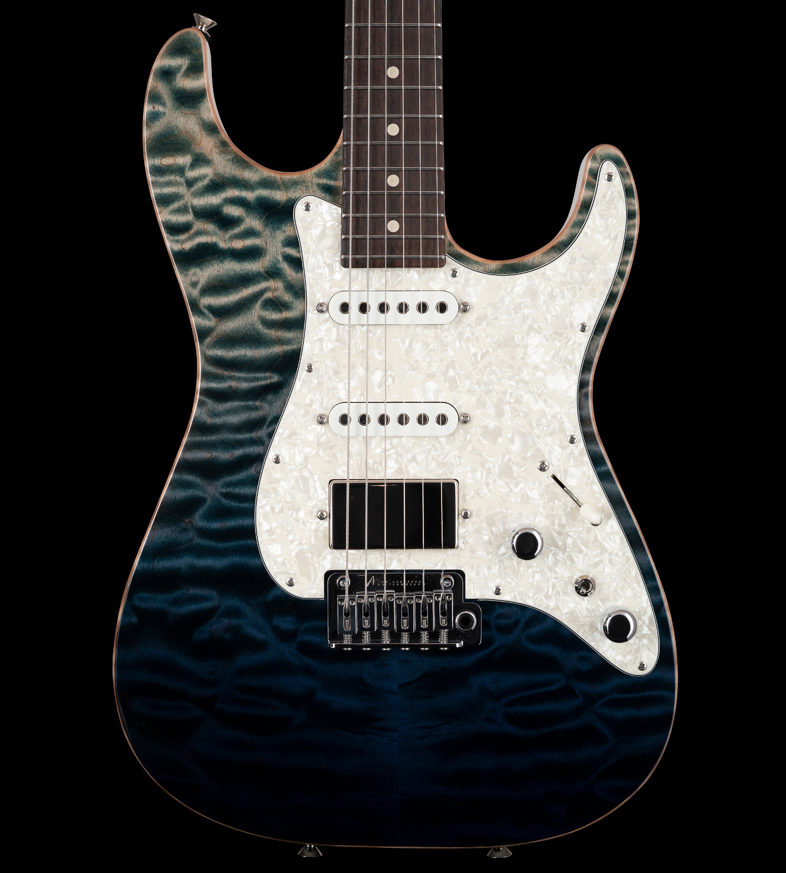 Tom Anderson Drop Top Classic - Arctic Blue Burst