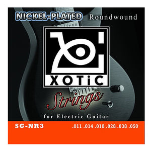 Xotic Stainless Nickel Plated Electric Guitar Strings