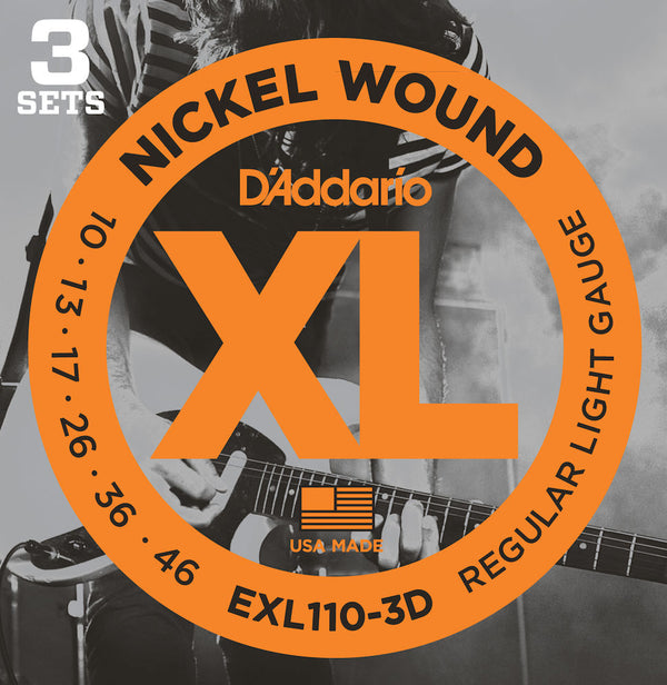 D’Addario XL Nickel Electric Strings