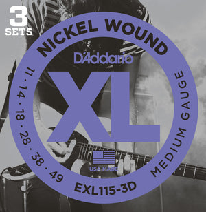 D’Addario XL Nickel Electric Strings