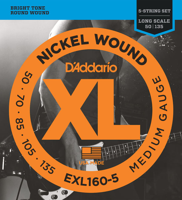 D’Addario XL Nickel Bass Strings