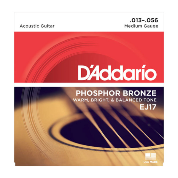 D’Addario Phosphor Bronze Acoustic Strings